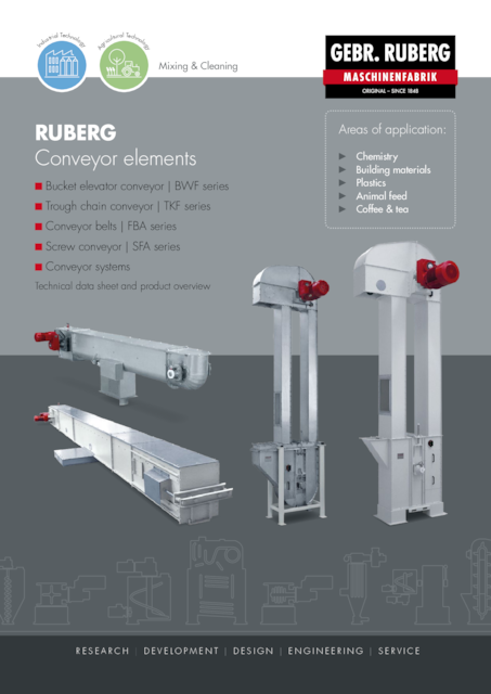 Conveyor Elements product catalogue